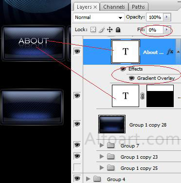 Black design for your site. Mouse-over Buttons with JavaScript + psd*