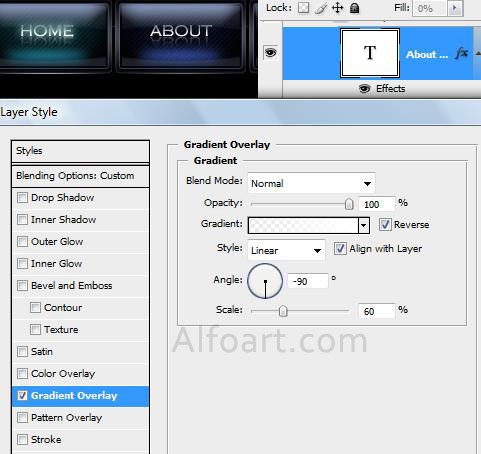 Black design for your site. Mouse-over Buttons with JavaScript + psd*