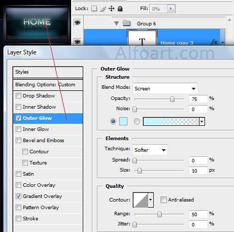 Black design for your site. Mouse-over Buttons with JavaScript + psd*