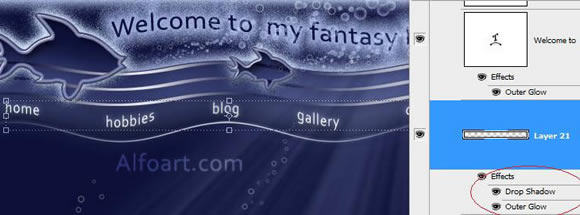 Sea Fantasy Website Design