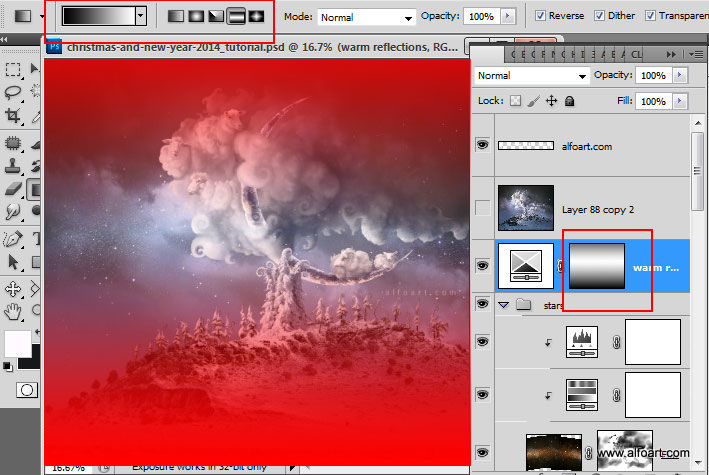 Christmas Dream Fairy night with the crescent above the clouds. Moon or crescent 3D model