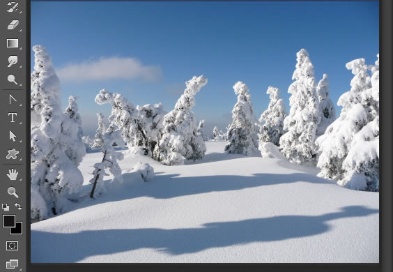 Christmas Gifts Mountain. Fairy night with the crescent above the clouds. Moon or crescent 3D model