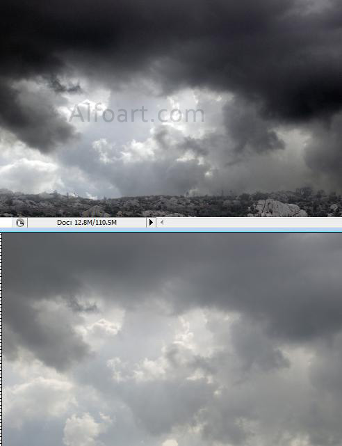 Dark landscape tutorial, mysterious, horror pictures and images, mystic, night, Ghost dog, Photo manipulations, digital art, collage, treasure, Mysterious tree