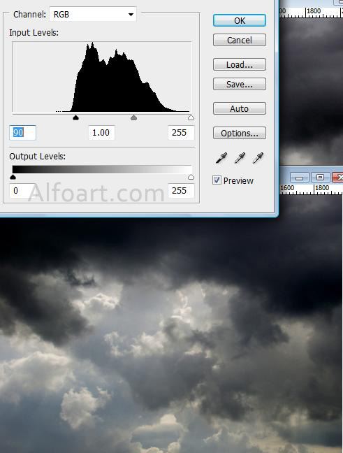 Dark landscape tutorial, mysterious, horror pictures and images, mystic, night, Ghost dog, Photo manipulations, digital art, collage, treasure, Mysterious tree