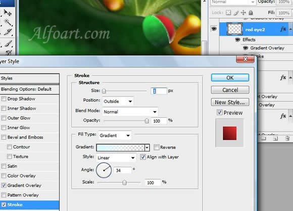 Shiny and glossy and funny Frog
