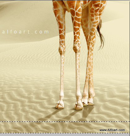 In this Photoshop tutorial  learn how to create comicscene with realistic giraffe neck knot and apply spotted texture to it