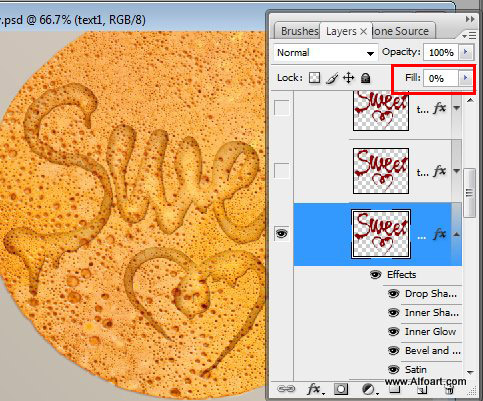 Honey leaking effect on the delicious pancake. Honey, sweet text effect, honey drops, realistic honey effect liquid honey, thin russian pancake.