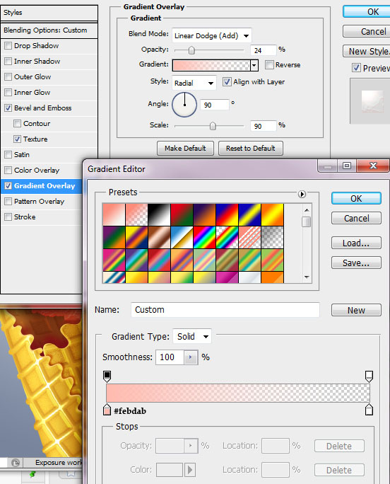 Fake fisheye effect  and HDR toning with Photoshop tools