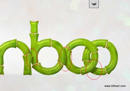 Cute baby panda & Bamboo text effect Pandas and realistic fresh and green bamboo plant illustration