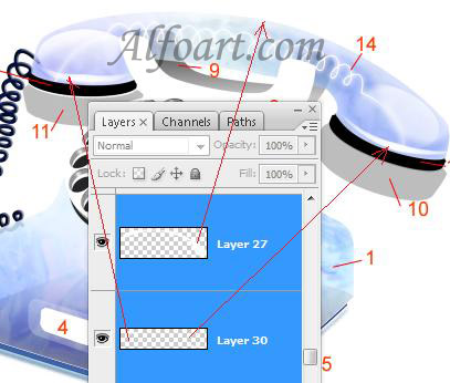 Transparent  glass and shiny phone design