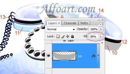 Transparent  glass and shiny phone design