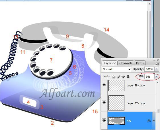 Transparent  glass and shiny phone design