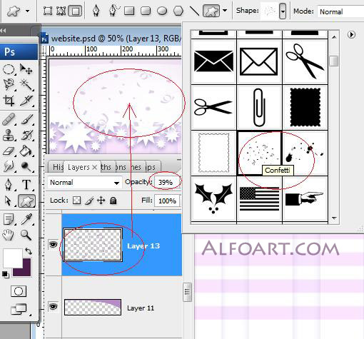 Pink Blog, Website Design