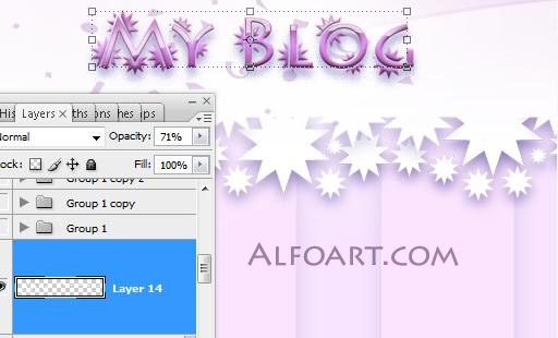 Pink Blog, Website Design