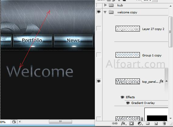 platinum shiny,glossy and dark web design