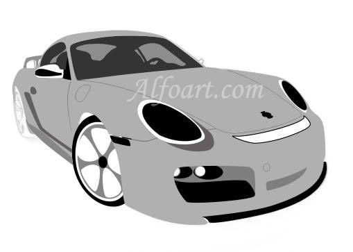 Porsche Cayman Model Interface