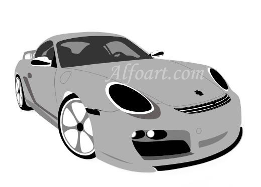 Porsche Cayman Model Interface