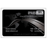 Critics permanent memebership card