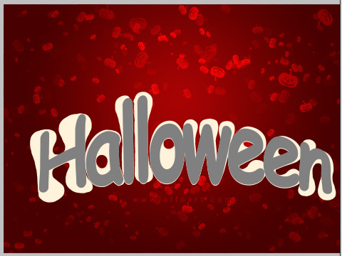 Halloween Style Font How to create letters from pumpkin image with photoshop Free pumpkin brushes