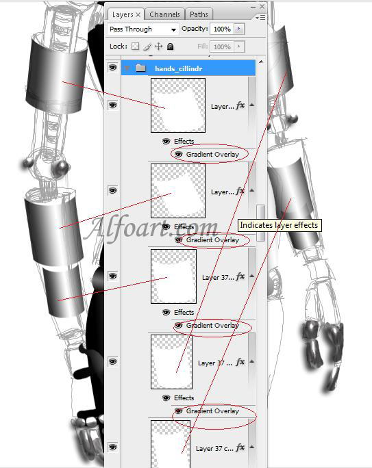 robot girl photoshop tutorial