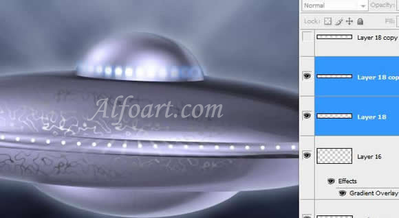 flying saucer tutorial