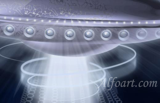 flying saucer tutorial