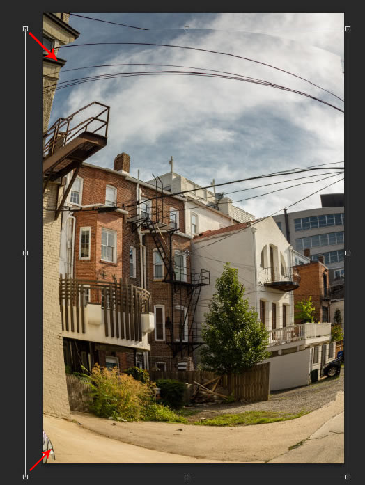 Fake fisheye effect and HDR toning with Photoshop tools