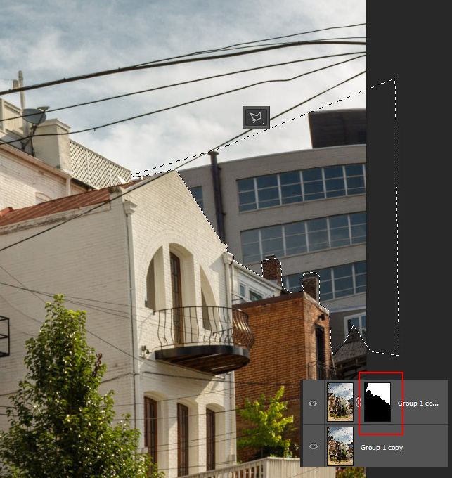 Fake fisheye effect and HDR toning with Photoshop tools