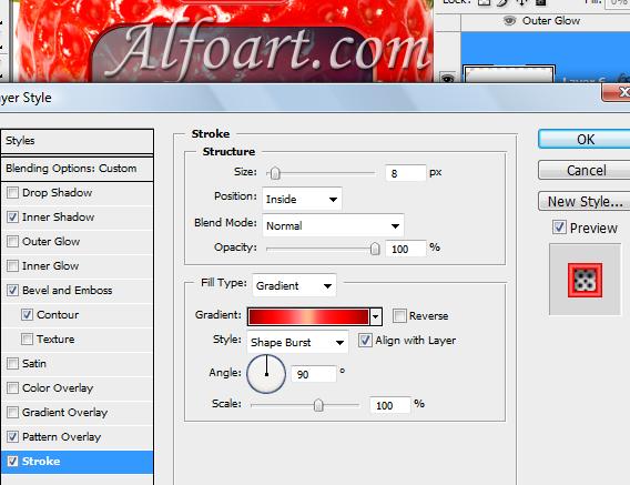 Strawberry cell phone design