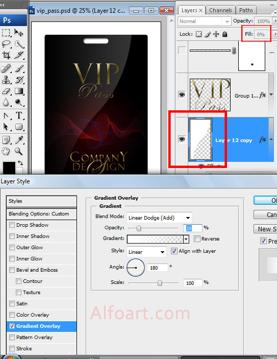 Tutorial On How To Make Elegant And Glossy Black Vip Pass With Gold Letters And Stylish Logo
