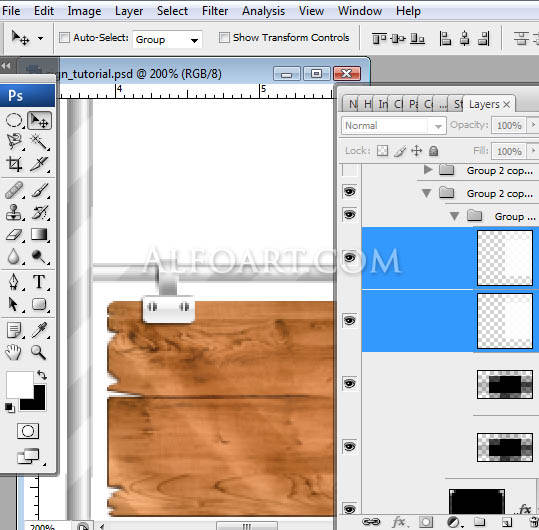 Direction Sign in Adobe Photoshop