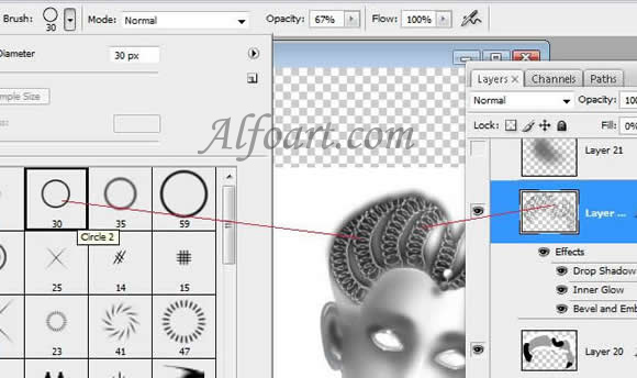 robot girl photoshop tutorial