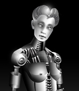 robot girl photoshop tutorial